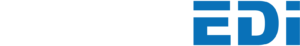 Logo blanc et bleu